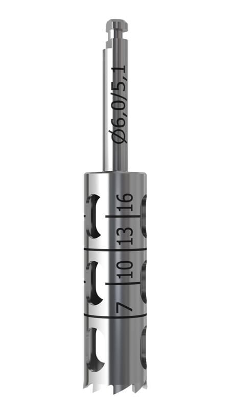 TREPAN DRILL 6,0 EXTERNAL / 5,1 INTERNAL